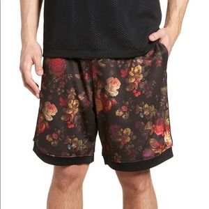 RARE Nike SB Dri-Fit Floral Basketball Shorts L